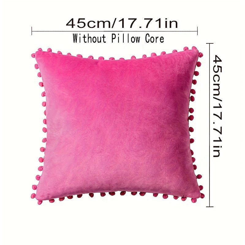Dutch Velvet Throw Pillow Covers