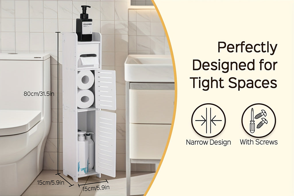 Small Bathroom Storage Cabinet