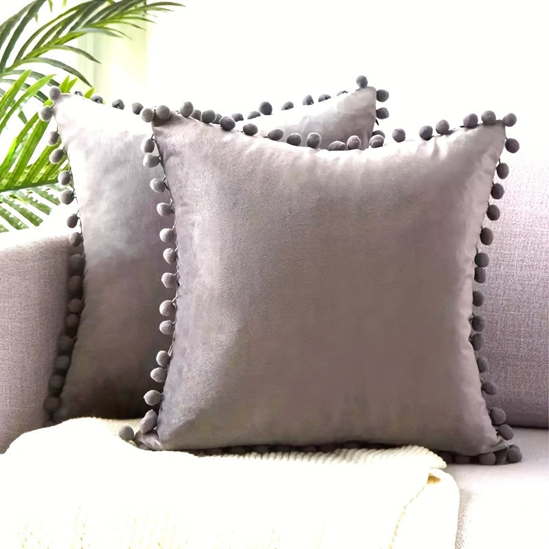 Dutch Velvet Throw Pillow Covers