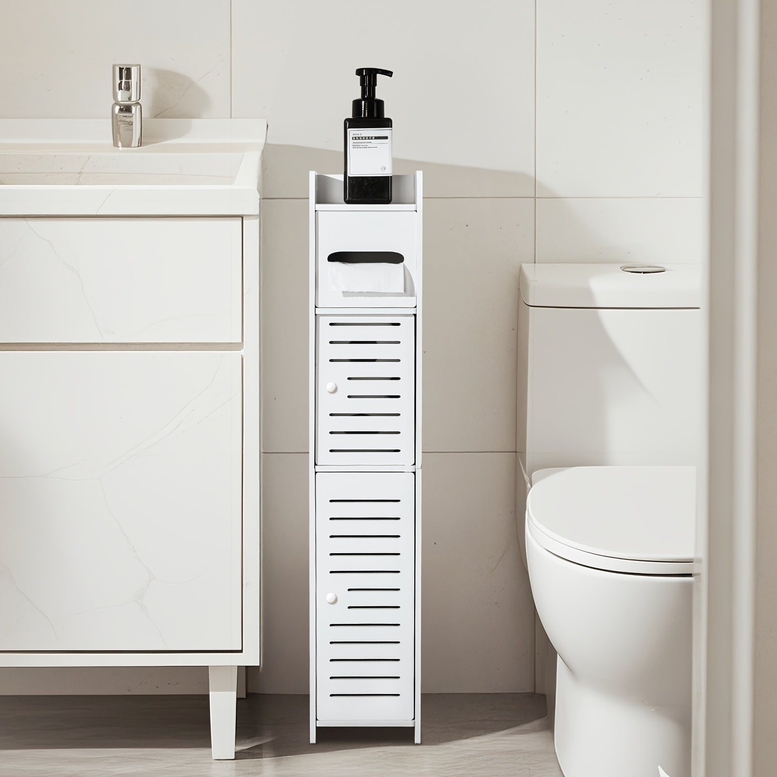 Small Bathroom Storage Cabinet