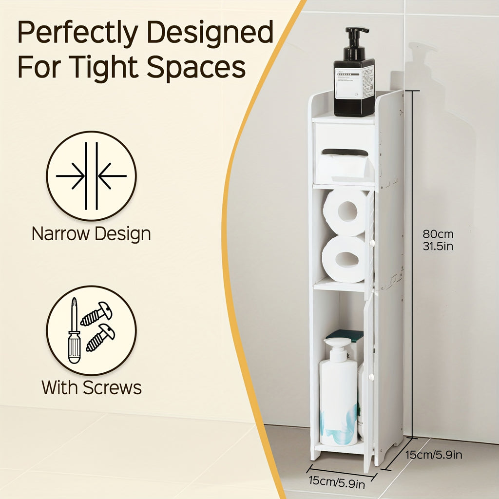 Small Bathroom Storage Cabinet