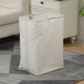 Large Capacity Laundry Basket Portable Dirty Clothes Storage Basket With Handle Black Durable Linen Foldable Laundry Basket
