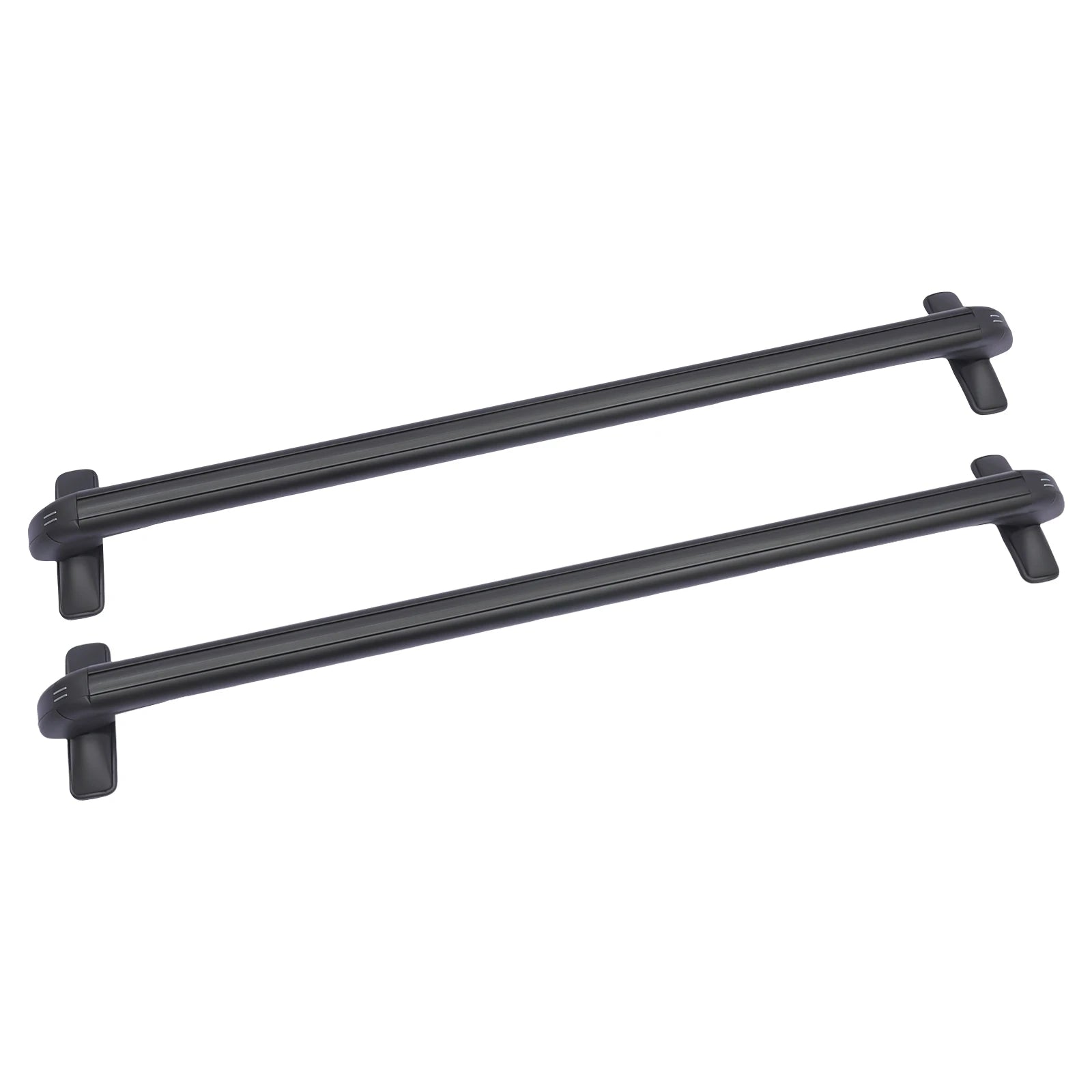 2Pcs Car Top Luggage Rack Car Roof Lockable Luggage Cross Bars Carrier 1m Aluminum Roof Racks Universal Use for 4 or 5 Door Cars
