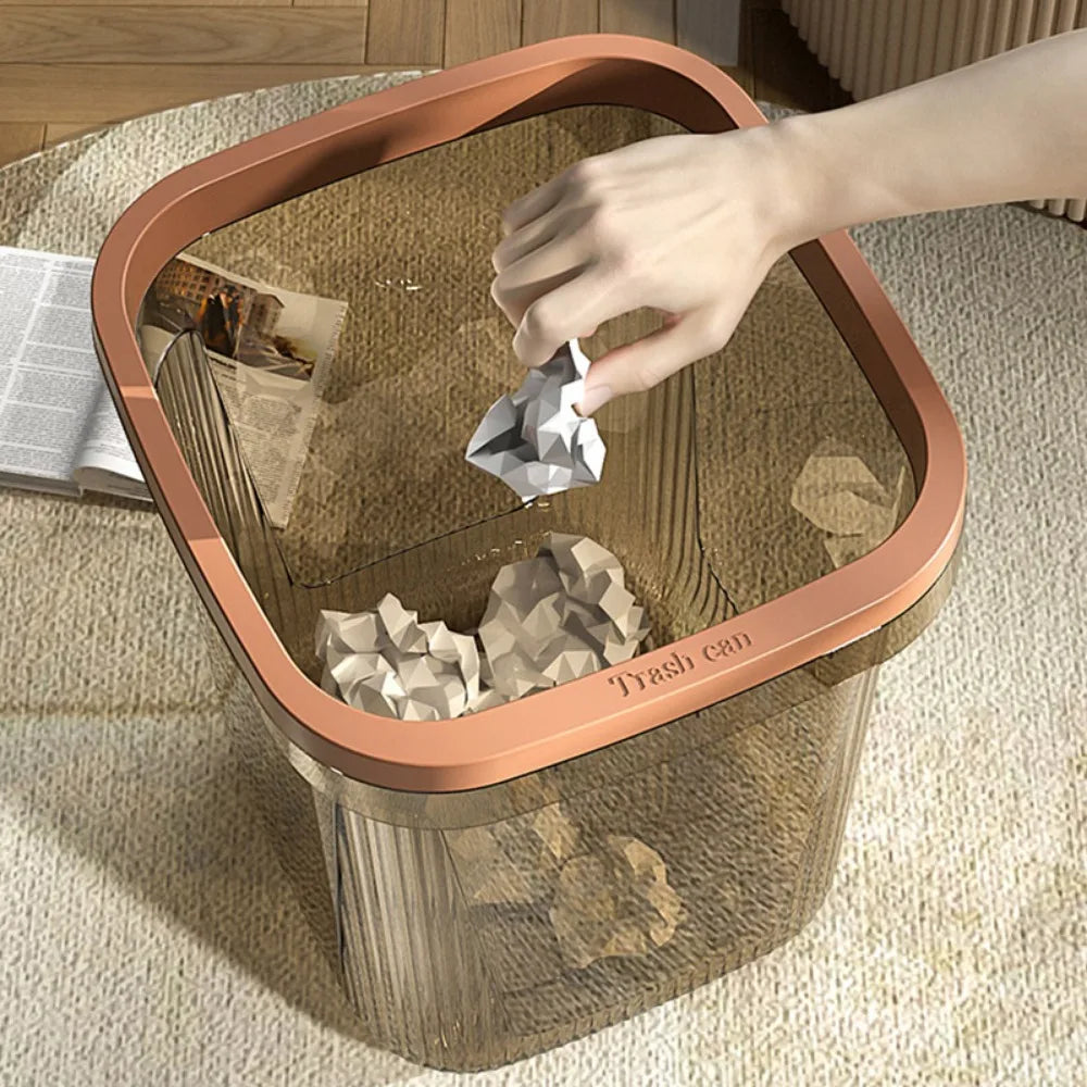 Hot Selling Minimalist Lidless Trash Can Simple Trash Shelf Trash Can Kitchen Trash Can Household Trash Can Hotel Trash Can