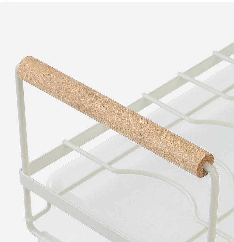 Kitchen Dish Storage Rack Cabinet Organizer Portable Dishes Drying Rack Plate Bowl Drying Rack Desktop Dish Holder Kitchen