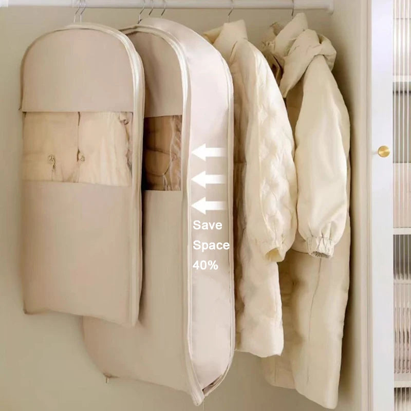 1pc Clothing Compression Bag Wardrobe Organizer Down Jacket Compression Storage Bag Save Space closet Clothes Organizer Bag