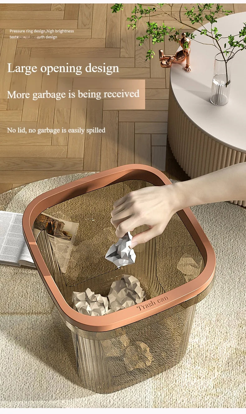 Hot Selling Minimalist Lidless Trash Can Simple Trash Shelf Trash Can Kitchen Trash Can Household Trash Can Hotel Trash Can