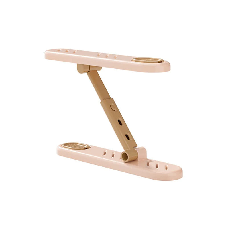 1pc Shoes Rack Double-layered Adjustable Slippers Holders Shoe Cabinet Organizer Deodorizing Shoes Shelf Save Space