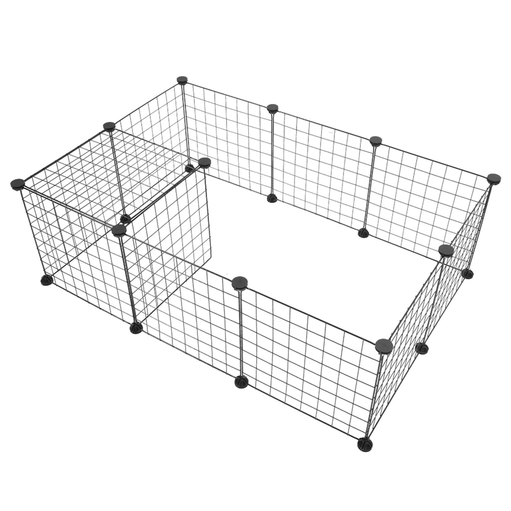 Pet Playpen For Small Animals Portable Metal Wire Fence Guinea Pigs Rabbits