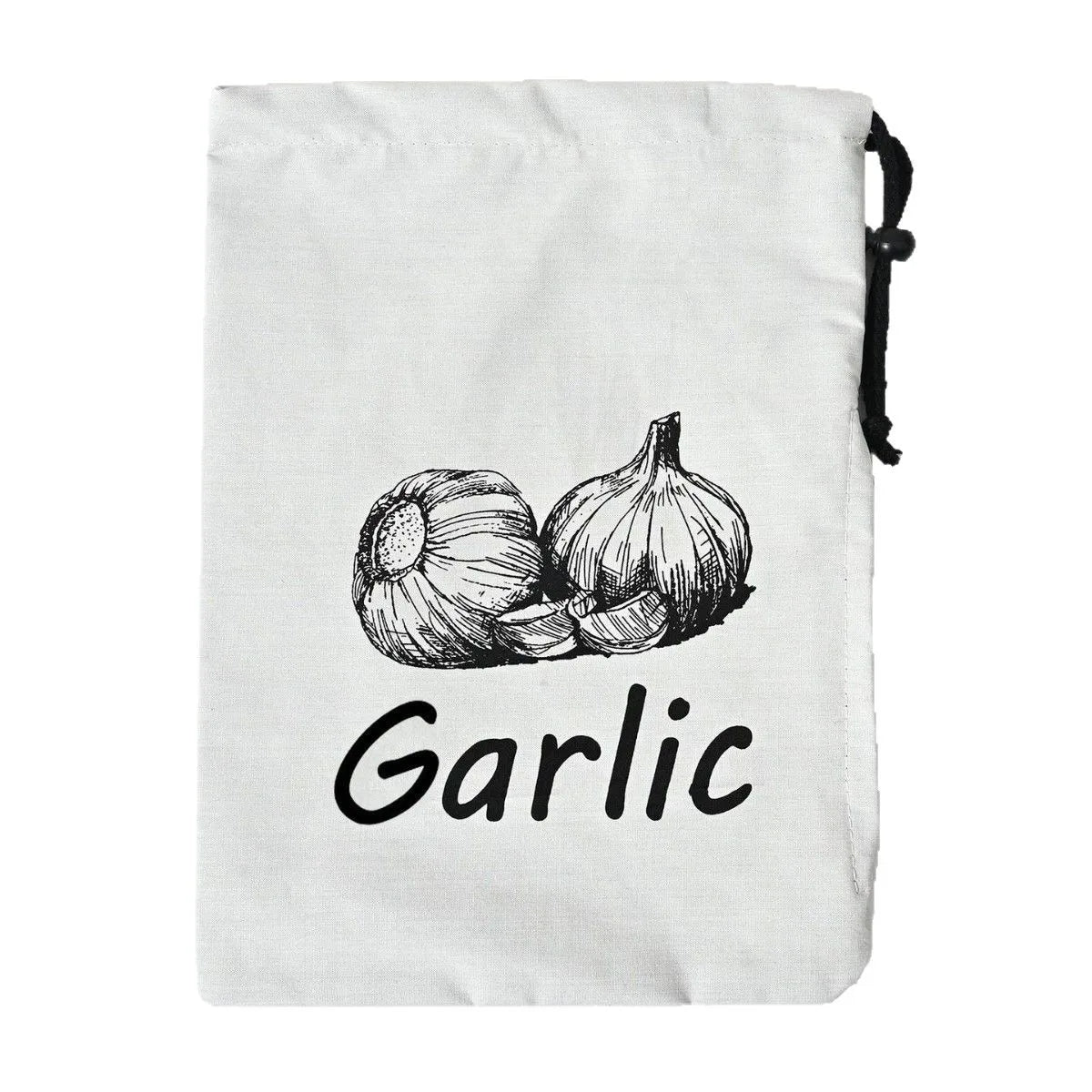 Potato Onion Garlic Storage Bag Durable Kitchen Vegetables Storage Pouch Drawstring Food Storage Bags with Zipper