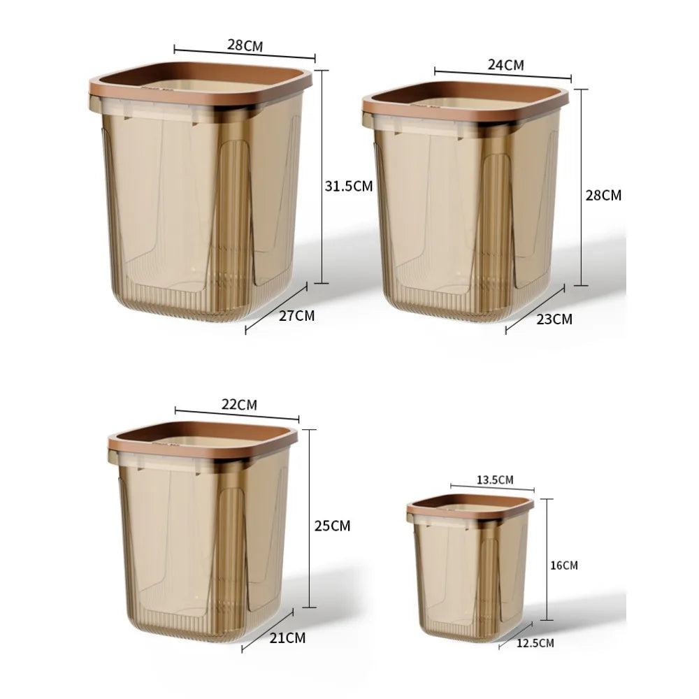 Hot Selling Minimalist Lidless Trash Can Simple Trash Shelf Trash Can Kitchen Trash Can Household Trash Can Hotel Trash Can