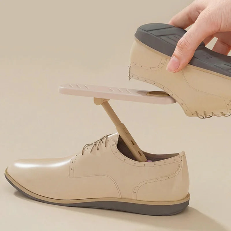 1pc Shoes Rack Double-layered Adjustable Slippers Holders Shoe Cabinet Organizer Deodorizing Shoes Shelf Save Space