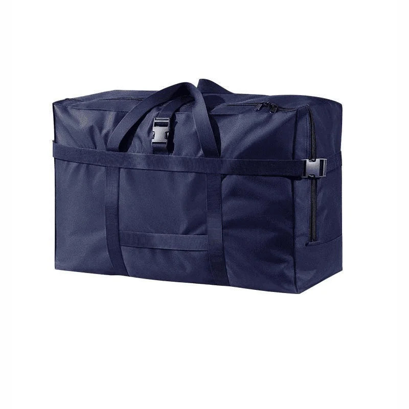 1pc Large Capacity Travel Handbag Portable Clothing Storage Bag with Handle Oxford Fabric Materia Durable Air Flight Bag