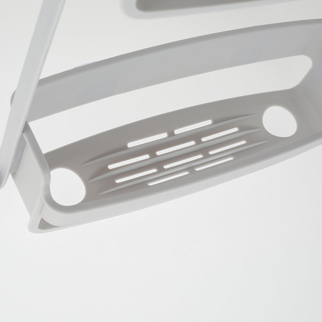 Hanging Bath Shelves Bathroom Shelf Organizer Nail-free Shampoo Holder Storage Shelf Rack Bathroom Basket Holder