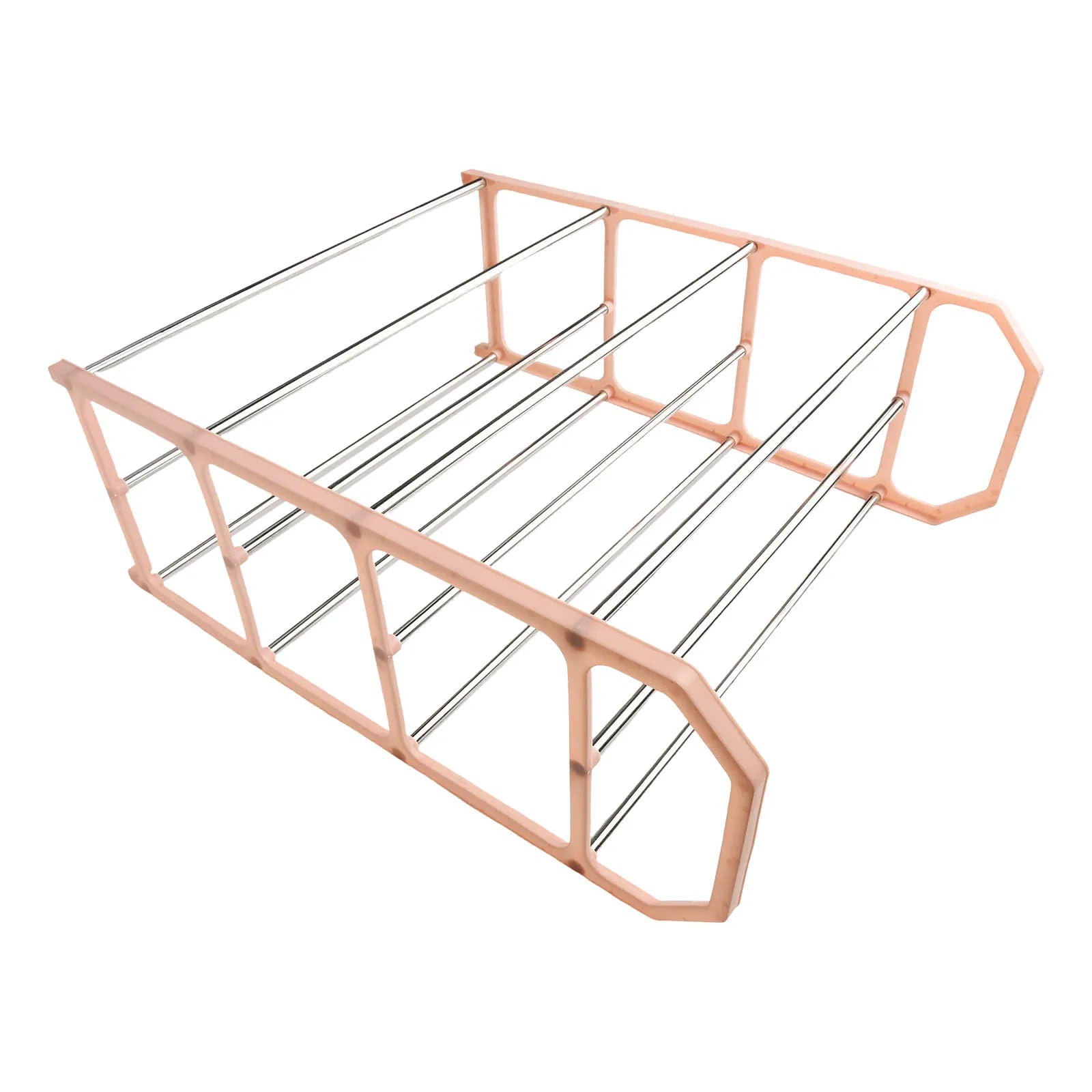 4-Layer Metal Shoe Rack Simple Shoe Shelf Footwear Organizer Stand Holder Large Capacity Shoe Shelf Living Room Storage