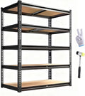 Heavy Duty Garage Shelving Unit 2400 LBS Steel Adjustable Rack 12x28x60