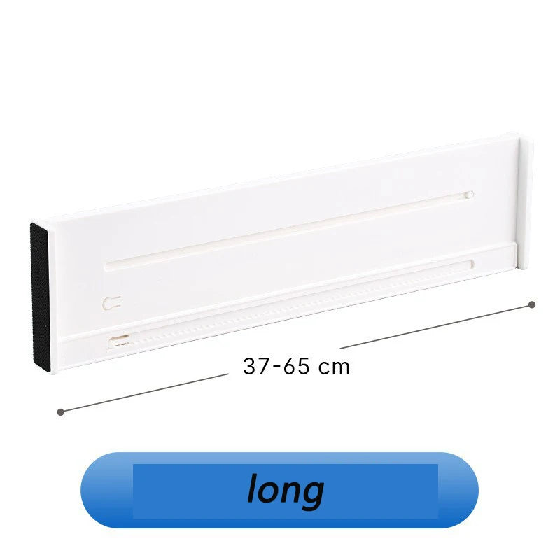 1pc Retractable Drawer Storage Partition Board  Sorting baffle Multi-functional kitchen Tableware Underwear Cosmetics Organizer
