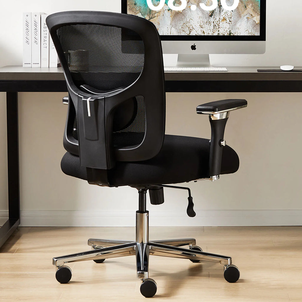 JHK 500lbs Heavy Duty Mesh Backrest Lumbar Support Office Chair Ergonomic Adjustable Height 4D Armrest Gaming Chairs for Home