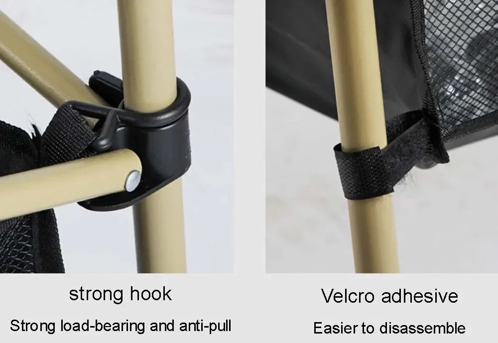 Camping Folding Table Lightweight Organizer Desk with Carrying Bag Multi-Purpose Outdoor Picnic Beach Leisure Desks Essentials