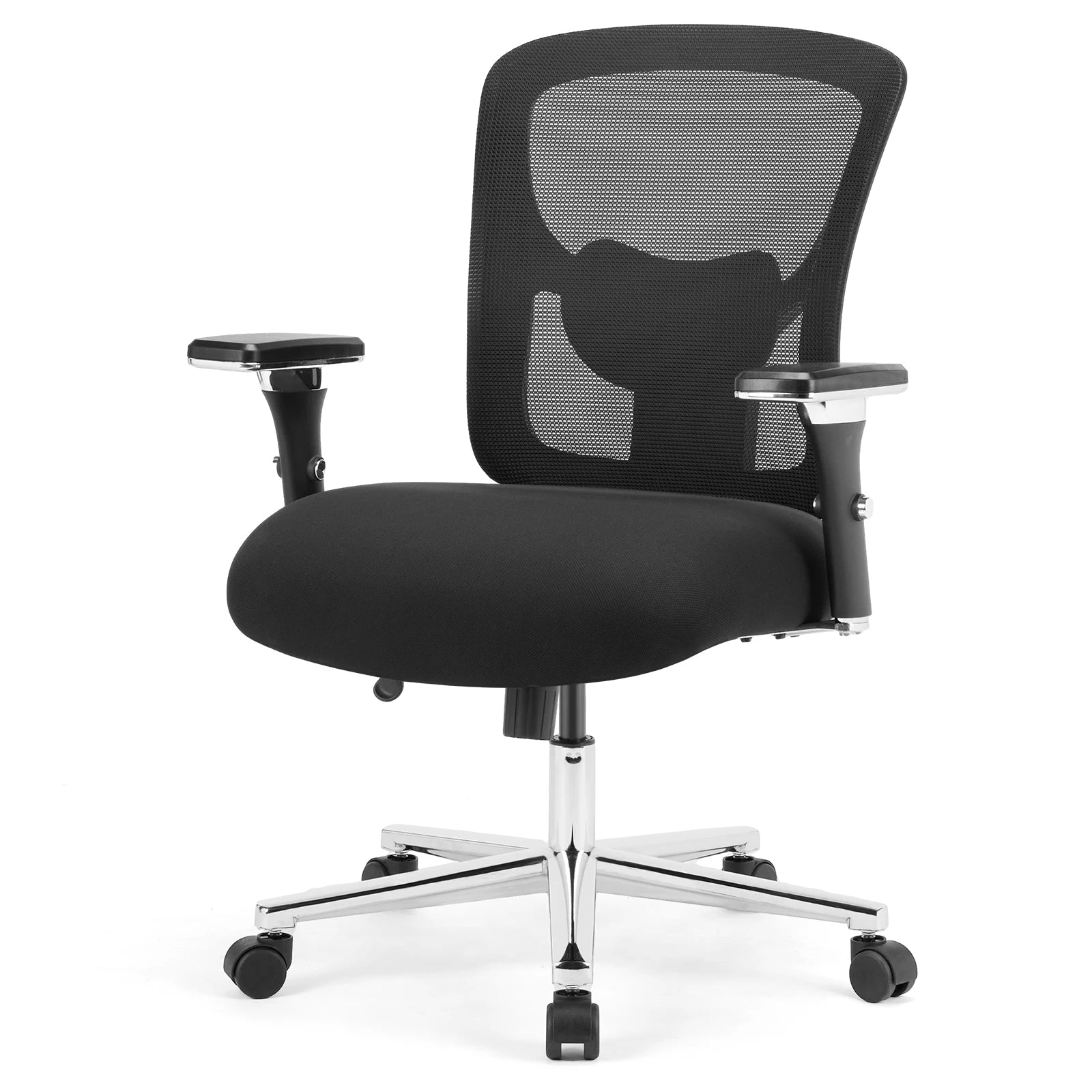 JHK 500lbs Heavy Duty Mesh Backrest Lumbar Support Office Chair Ergonomic Adjustable Height 4D Armrest Gaming Chairs for Home