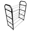 4-Layer Metal Shoe Rack Simple Shoe Shelf Footwear Organizer Stand Holder Large Capacity Shoe Shelf Living Room Storage