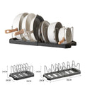 1pc Kitchen Retractable Storage Rack Multi-functional Cabinet Bowl Shelf Kitchen Pot Cookware Draining Rack Kitchen Organizer