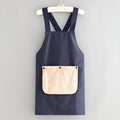 Kitchen Apron with Removable Hand Towel Waterproof Restaurant Cooking Sleeveless Apron Anti-fouling Baking Bibs 2025New