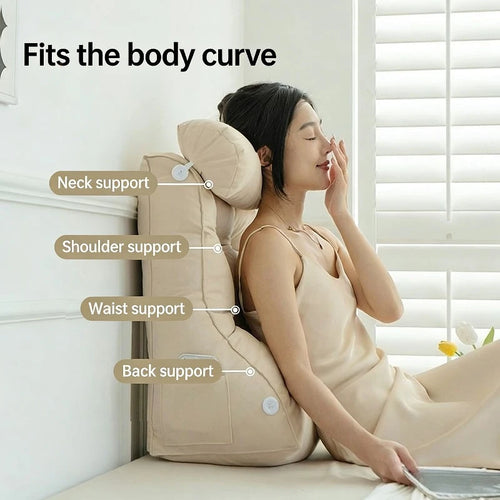 Backrest Headboard Cushion Waist Protection Sofa Bed Cushion Backrest Headboard Soft Bag Cushion Tatami Mat Removable Washable