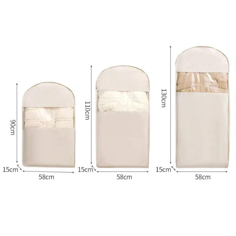 1pc Clothing Compression Bag Wardrobe Organizer Down Jacket Compression Storage Bag Save Space closet Clothes Organizer Bag