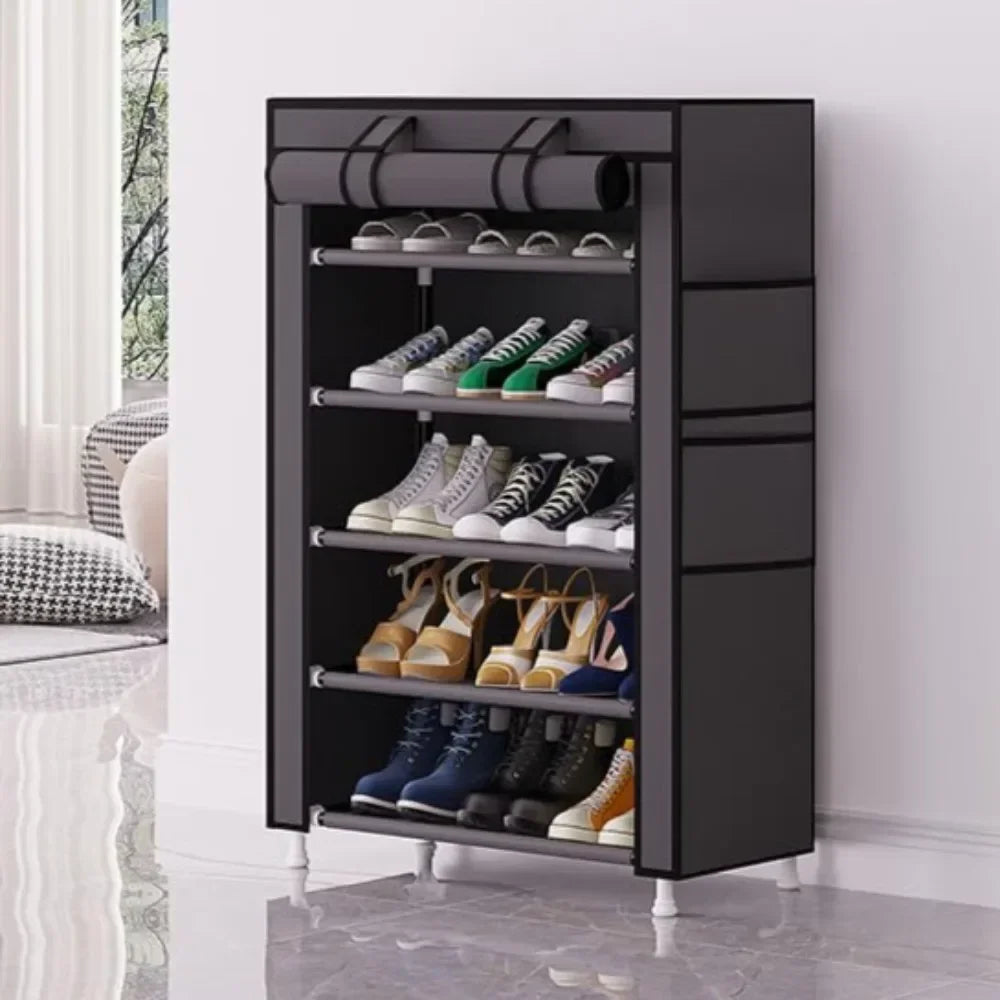 Shoes Organizer Rack Multilayer Dustproof Shoe Cabinet Household Economy Type Shoe Storage Space-saving Shoe Rack Organizer
