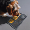 6-in-1 Silicone Rubber Slow Feeder Dog Bowl Set Pet Licking Pads, Pet Food Utensils Non-Slip Lick Mat & Water Bowl for Cats/Dogs