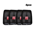 1/2/4pcs Portable Shoe Storage Tray Plastic Durable Shoe Storage Container Car Interior Shoe Storage Box Vehicle Organizer