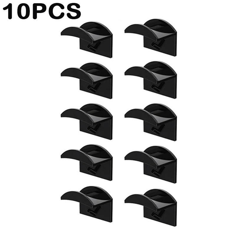 5/10Pcs Baseball Cap Hook Traceless Hat Hanger Wall Mount Cap Headset Necklace Organizer Display Rack Hat Storage Rack Holder