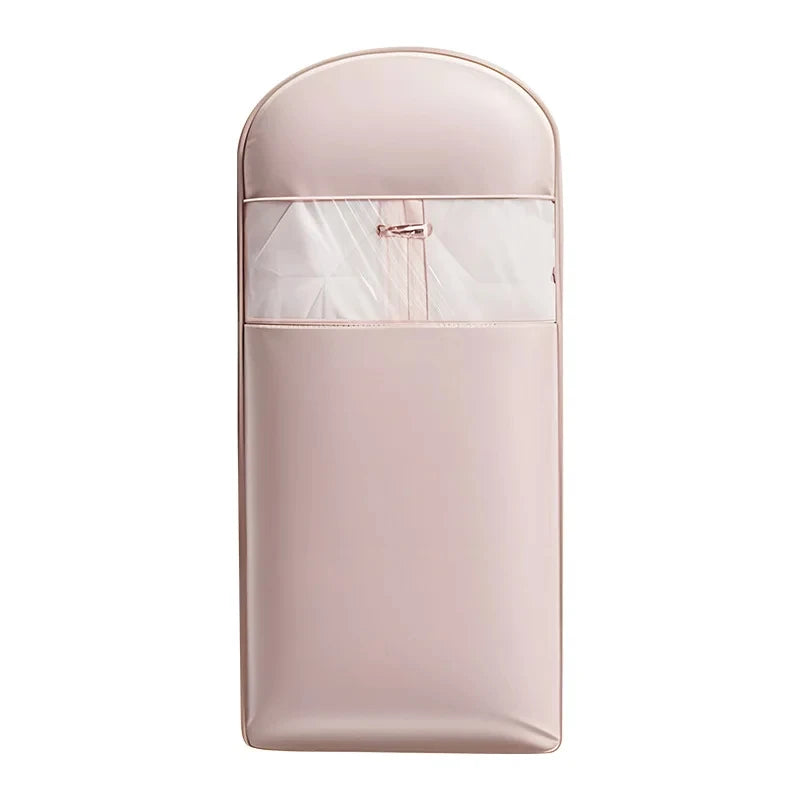 1pc Down Jacket Compressed Dust Cover Clothes Compression Hanging Bag Household Visible Clothes Storage Bag Wardrobe Organizer