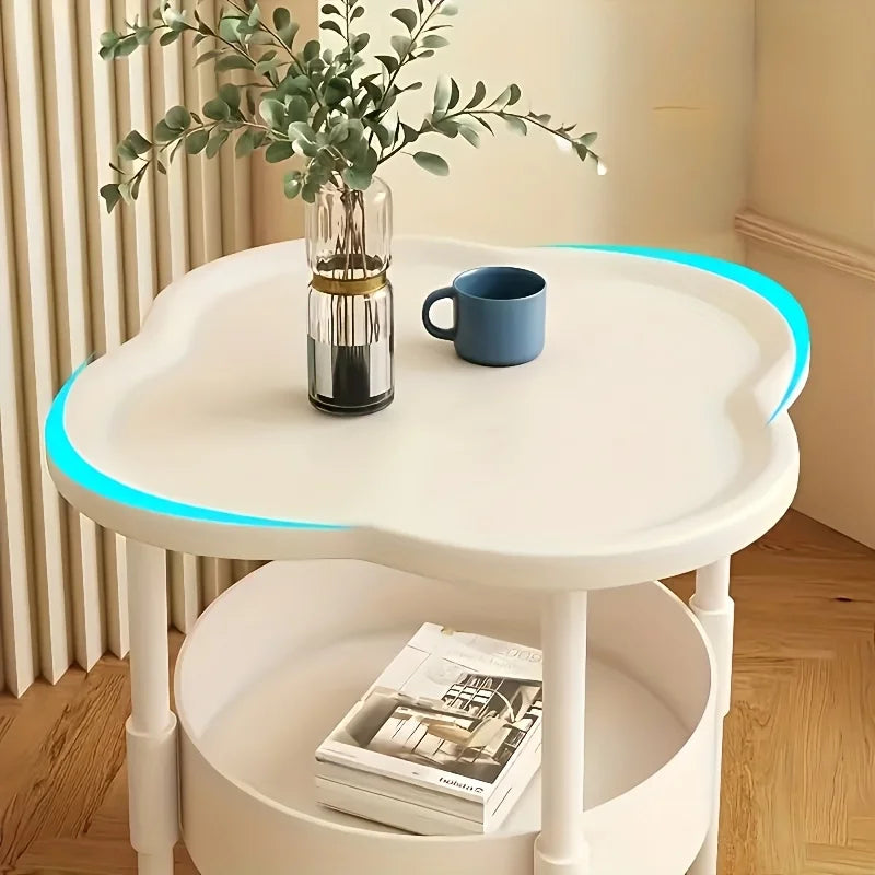 Creative Coffee Table Modern Minimalist Table Living Rooms Mobile Storage Rack Corner Table Cream Sofa Bedroom Cabinet Bedside