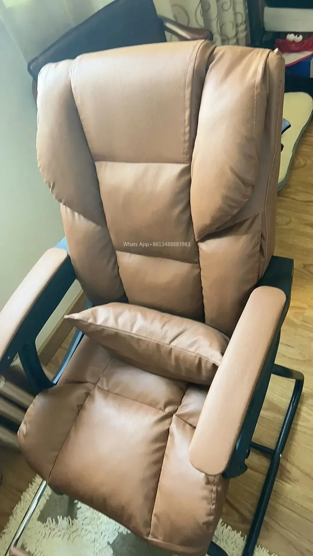 Nordic Computer Chair, Home, Office, Reclining, Sofa, Comfort, Bedroom, Living Room, Study Chair Fixed Foot