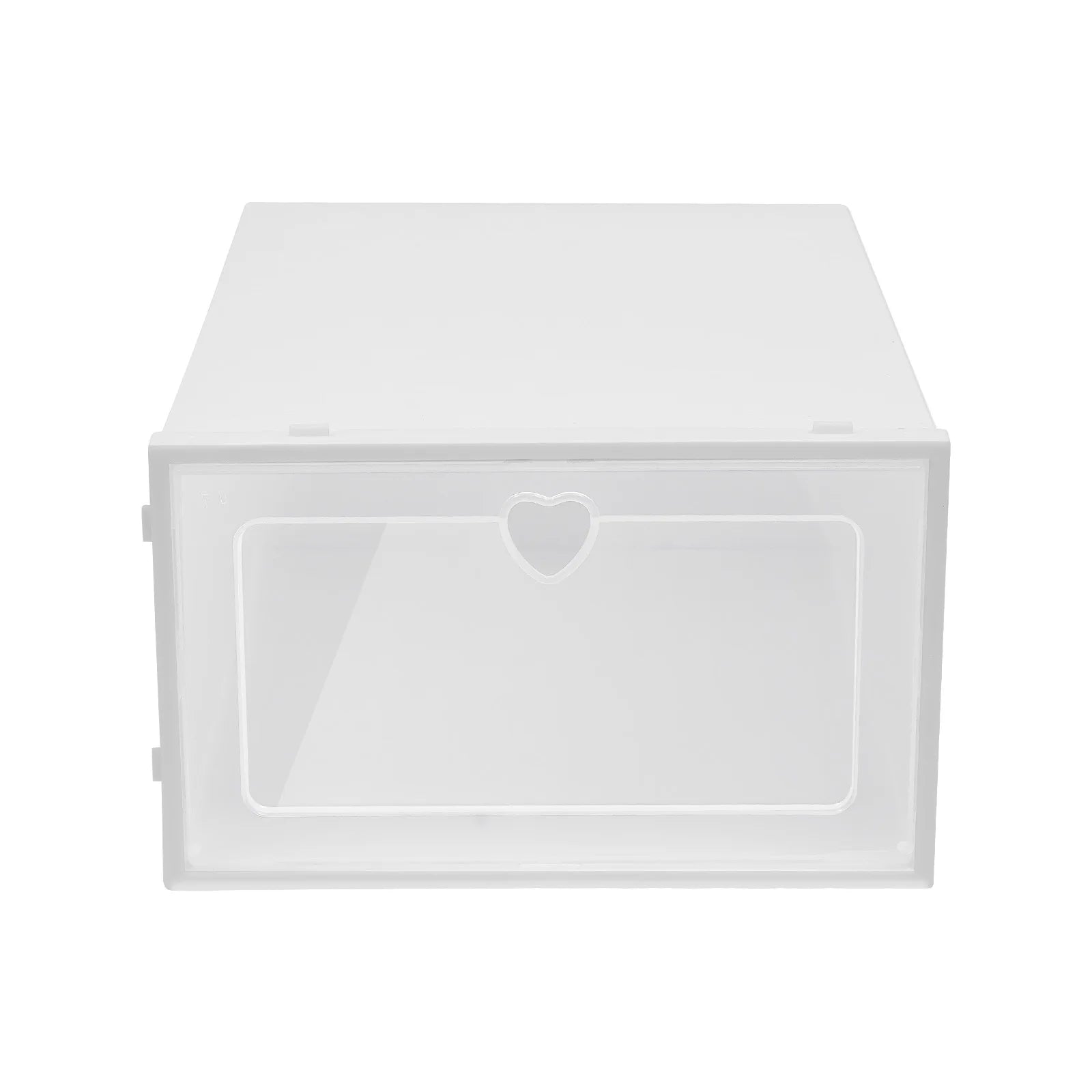 20PCS Foldable Flip Shoe Boxes Set, Shoe Rack Stackable Storage Container Plastic Clear Shoe Case Home Organizer 33*23*14cm