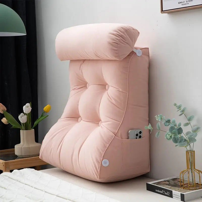 Backrest Headboard Cushion Waist Protection Sofa Bed Cushion Backrest Headboard Soft Bag Cushion Tatami Mat Removable Washable