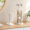 1/2pcs Rotating Toothbrush Holder Bathroom Desktop Toothbrush Storage Rack Makeup Brush Pen Organizers Bathroom Accessories
