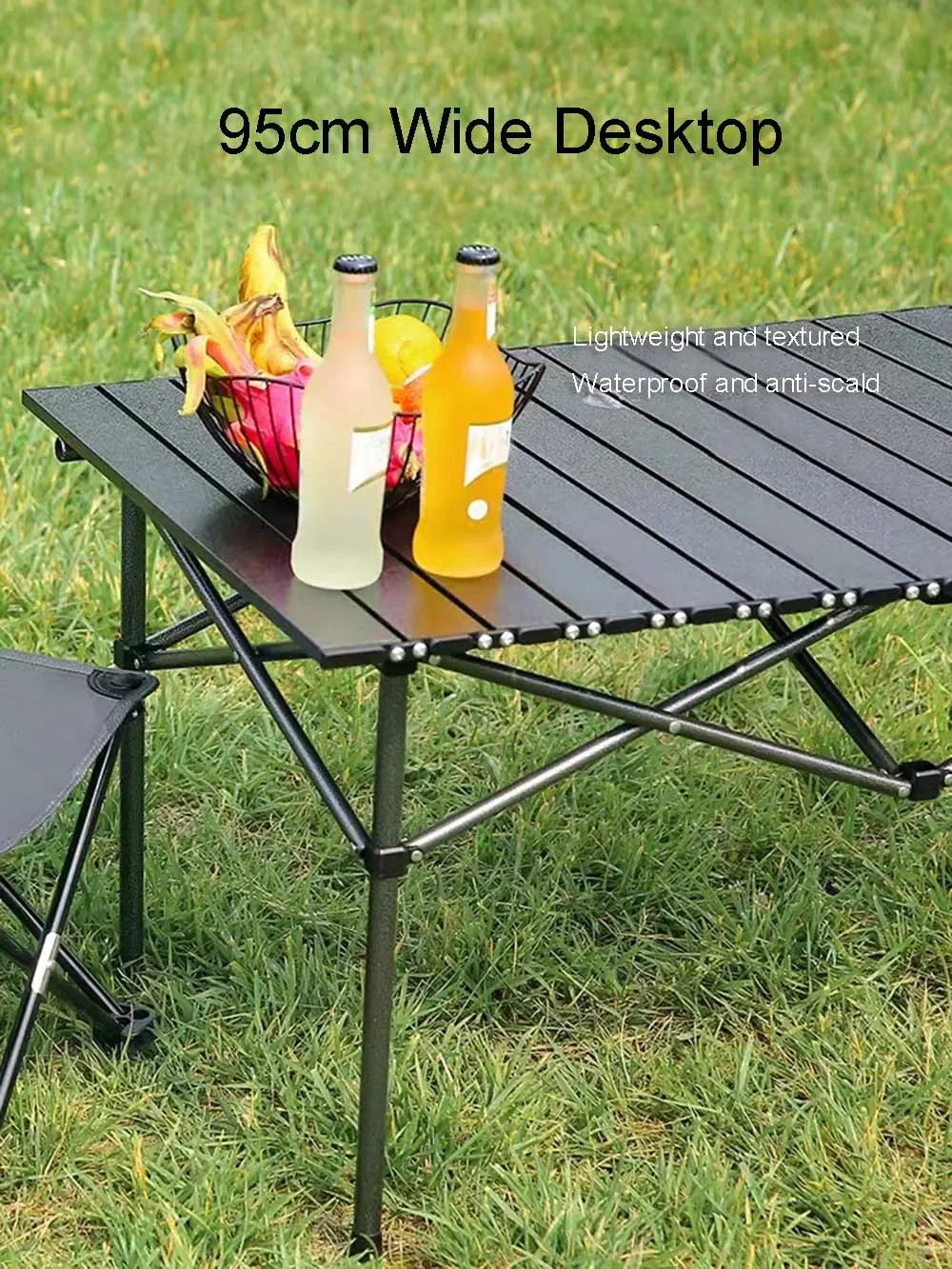 Camping Folding Table Lightweight Organizer Desk with Carrying Bag Multi-Purpose Outdoor Picnic Beach Leisure Desks Essentials