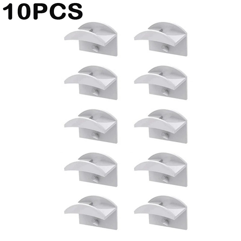 5/10Pcs Baseball Cap Hook Traceless Hat Hanger Wall Mount Cap Headset Necklace Organizer Display Rack Hat Storage Rack Holder