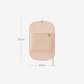 1pc Down Jacket Compressed Dust Cover Clothes Compression Hanging Bag Household Visible Clothes Storage Bag Wardrobe Organizer