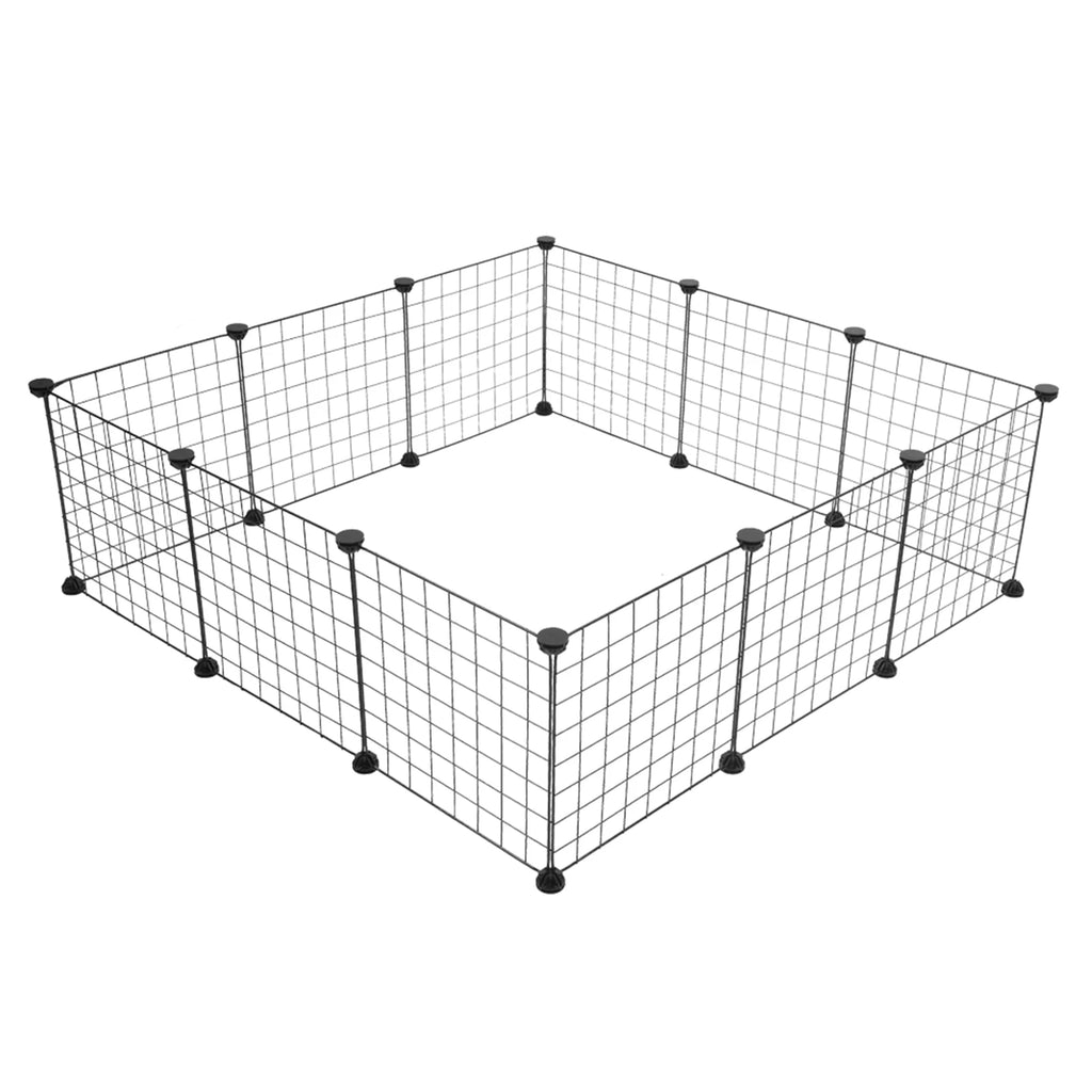 Pet Playpen For Small Animals Portable Metal Wire Fence Guinea Pigs Rabbits