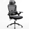 JHK Ergonomic Mesh Office Chair Adjustable Lumbar Support 120°Tilt High Back Comfortable Computer Chair with Soft Flip Up Arms