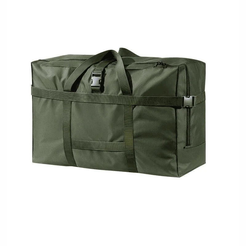 1pc Large Capacity Travel Handbag Portable Clothing Storage Bag with Handle Oxford Fabric Materia Durable Air Flight Bag