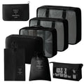 7/8/9/10 Pcs Set Travel Organizer Storage Bags Suitcase Packing Cubes Set Cases Portable Luggage Clothes Shoe Tidy Pouch Folding