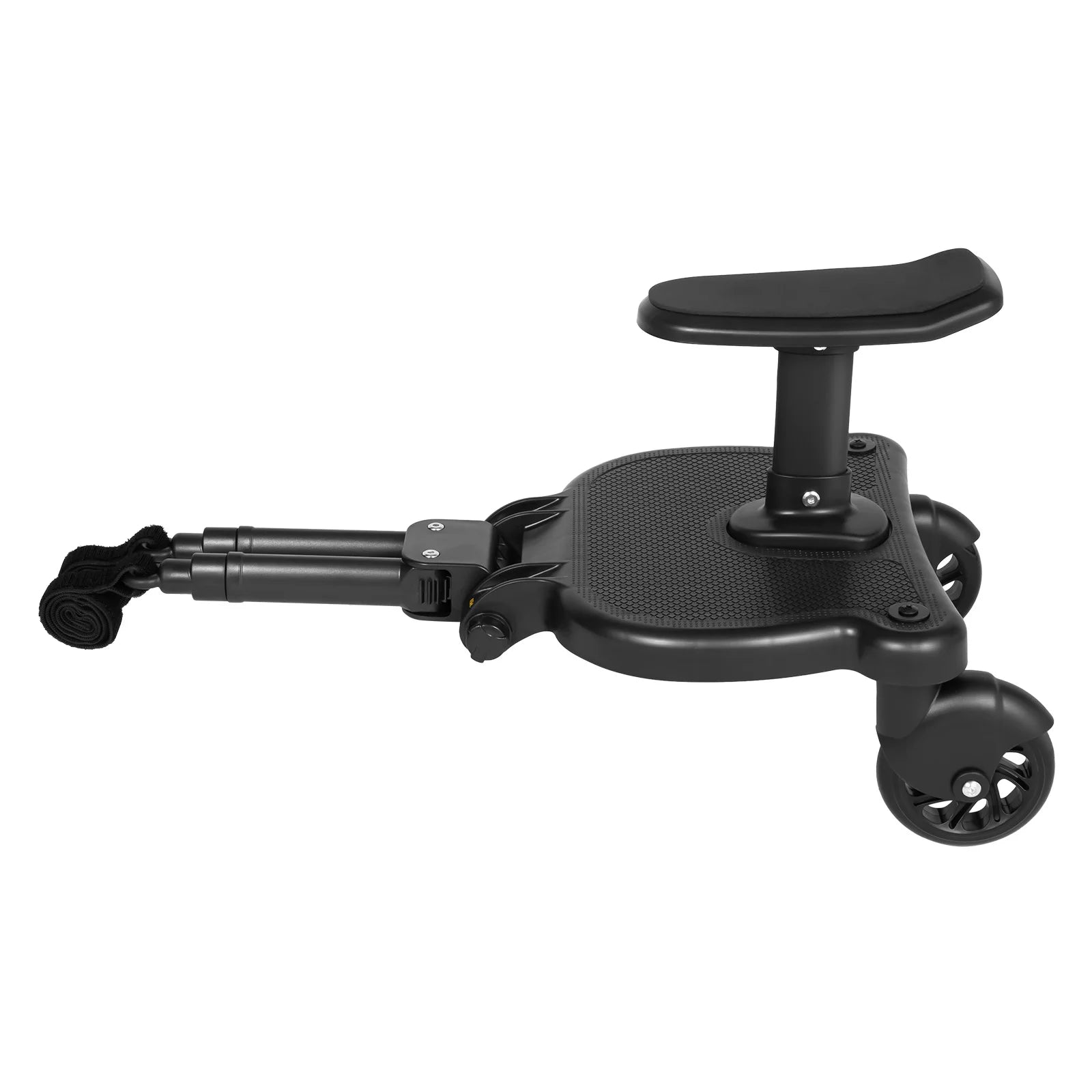 Universal 2-in-1 Stroller Board And Seat Pram Pedal Adapter for Kids - Detachable Safety Ride Board for Pushchair with 25kg Load