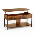 JHK 39IN Lift Top Coffee Tables For Living Room Wood Dining Tables Adjustable Height Storage Shelf Easy Lift Or Lower Tea Desk