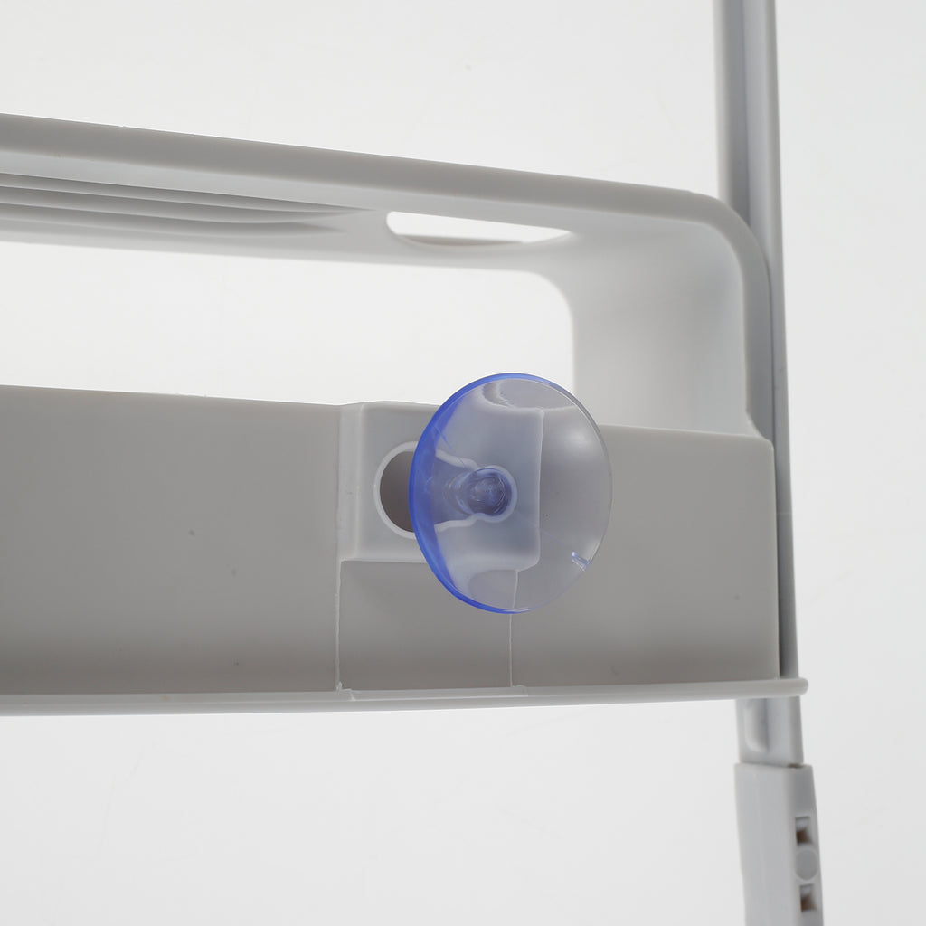 Hanging Bath Shelves Bathroom Shelf Organizer Nail-free Shampoo Holder Storage Shelf Rack Bathroom Basket Holder