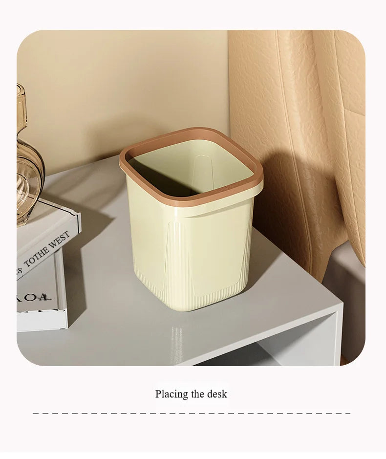 Hot Selling Minimalist Lidless Trash Can Simple Trash Shelf Trash Can Kitchen Trash Can Household Trash Can Hotel Trash Can